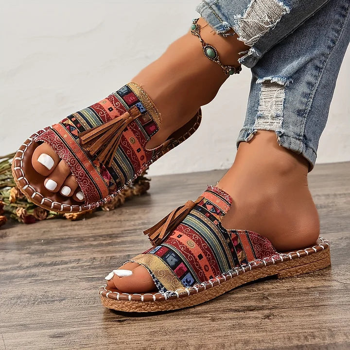 Zoe - Orthopädische Boho-Sandalen