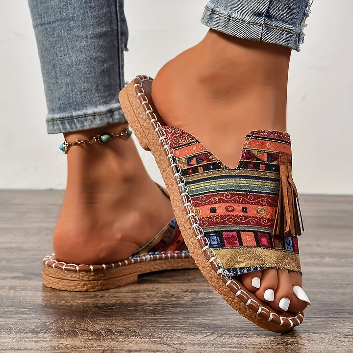 Zoe - Orthopädische Boho-Sandalen