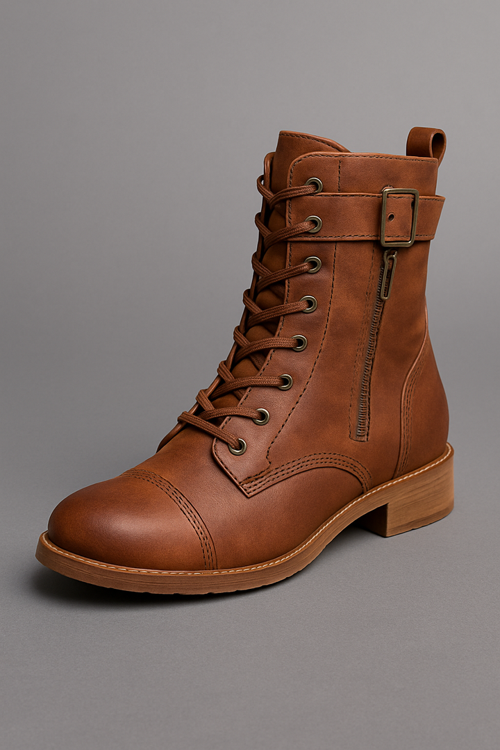 OrthoEase™ – Stilvolle Orthopädische Komfortstiefel