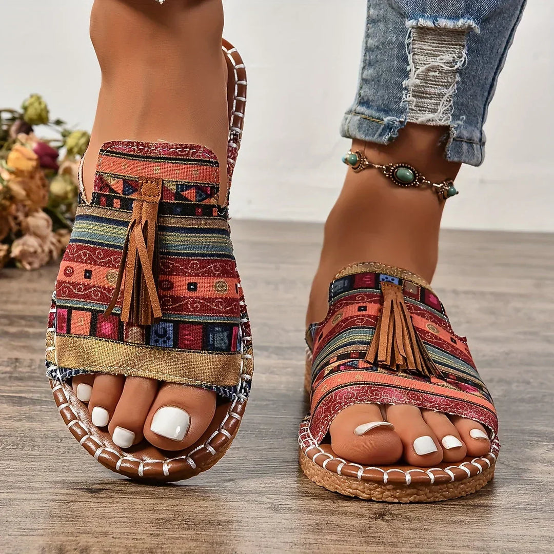 Zoe - Orthopädische Boho-Sandalen