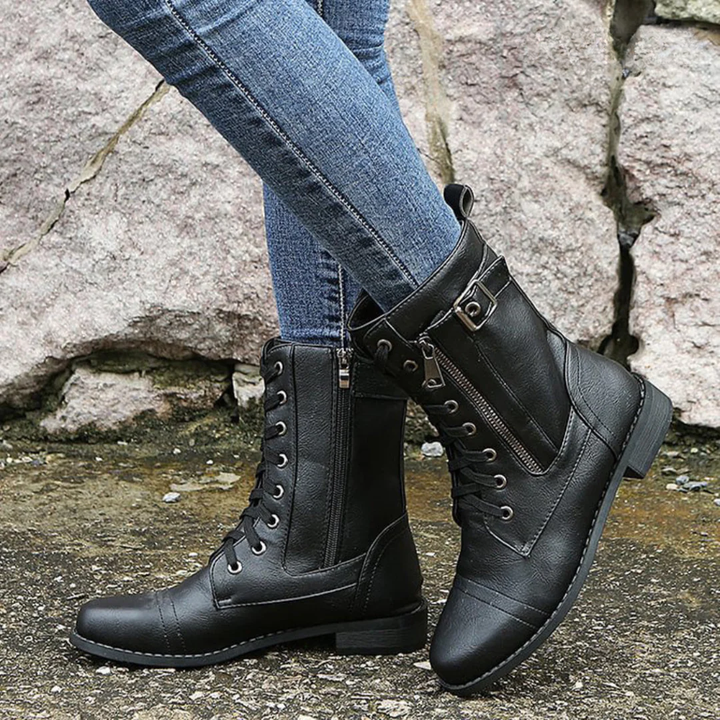 OrthoEase™ – Stilvolle Orthopädische Komfortstiefel
