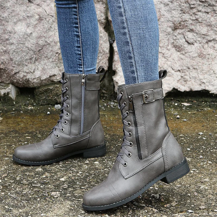 OrthoEase™ – Stilvolle Orthopädische Komfortstiefel